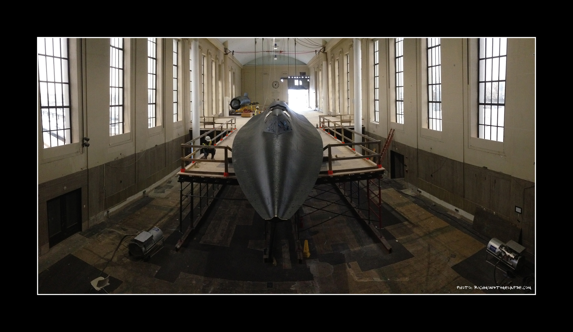 SR-71 Spy Plane moved to Science Museum of VA